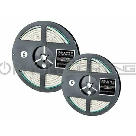 ORACLE LIGHT Two 4 Foot Length x Two 6 Foot Length Multi Color LED Strip Waterproof 12 Volt Set Of 4 4227-333